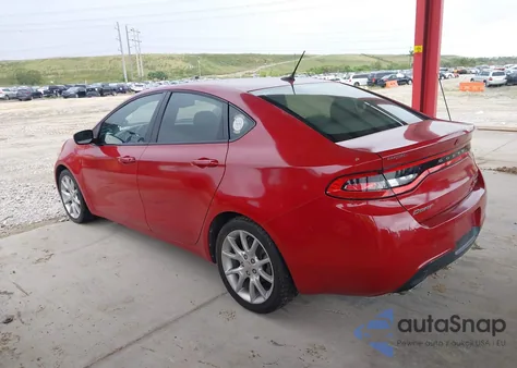2013 Dodge Dart Rallye из США, поврежденный, VIN 1C3CDFBHXDD643126